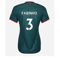 Liverpool Fabinho #3 Fotballklær Tredjedrakt Dame 2022-23 Kortermet